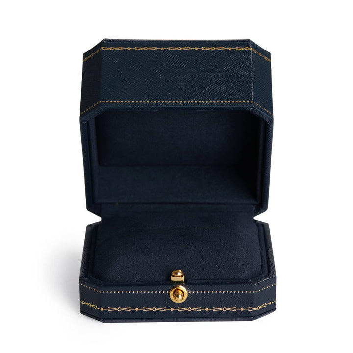 Noble Engagement Ring Box Octagonal Ring Box for Wedding Ceremony