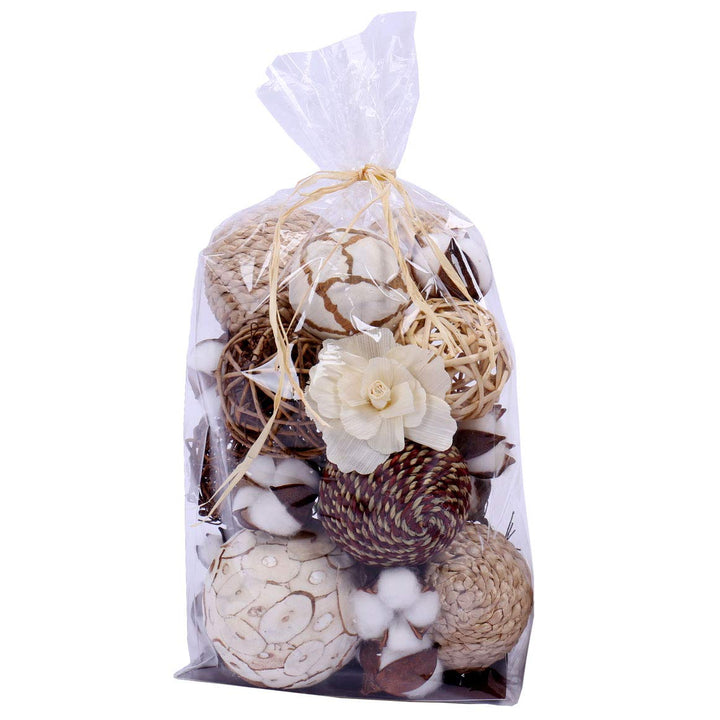 Assorted Decorative Spherical Natural Woven Twig Rattan, Suitable for Tabletop Decoration
