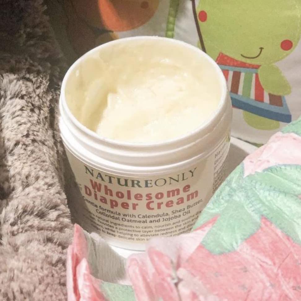 Nature Only 100% Natural Diaper Rash Cream, 4 oz