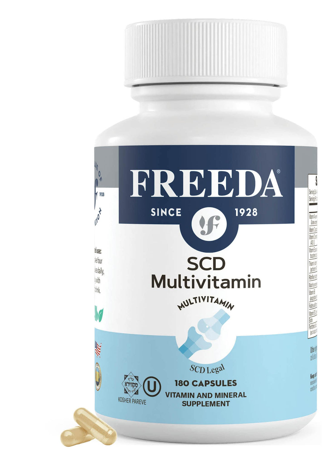 FREEDA Multivitamin – SCD Multivitamin - Kosher Multi V