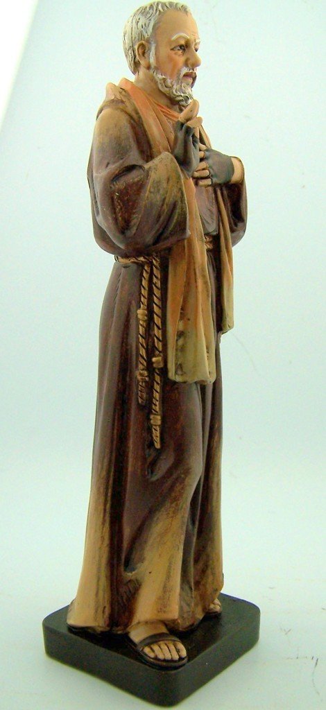 Toscana Collection Figurine Catholic Saints Statue Gift Boxed, 8-Inch, Saint Pio