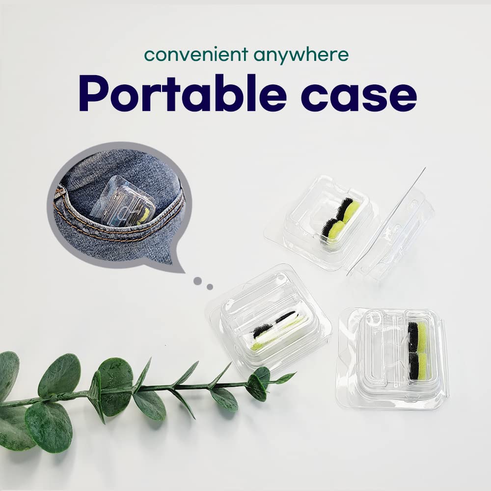 KOKOK 3-Ply Nose Filter Reusable Breathable Nasal Plugs