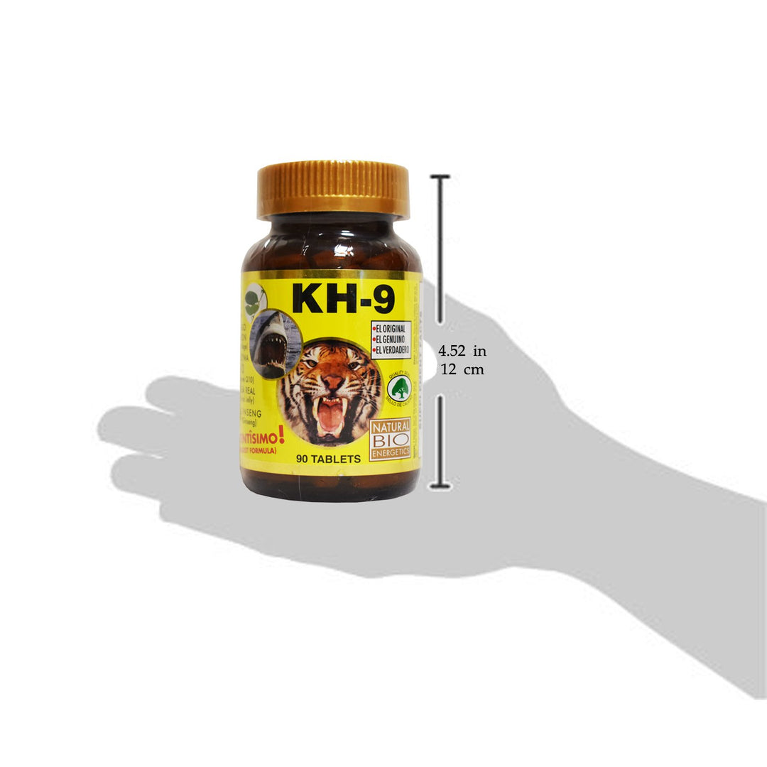 Kh 9 Multivitamin Tablets Natural Bio Energetics Mineral Herb Amino Enzymes (160 Tablets)