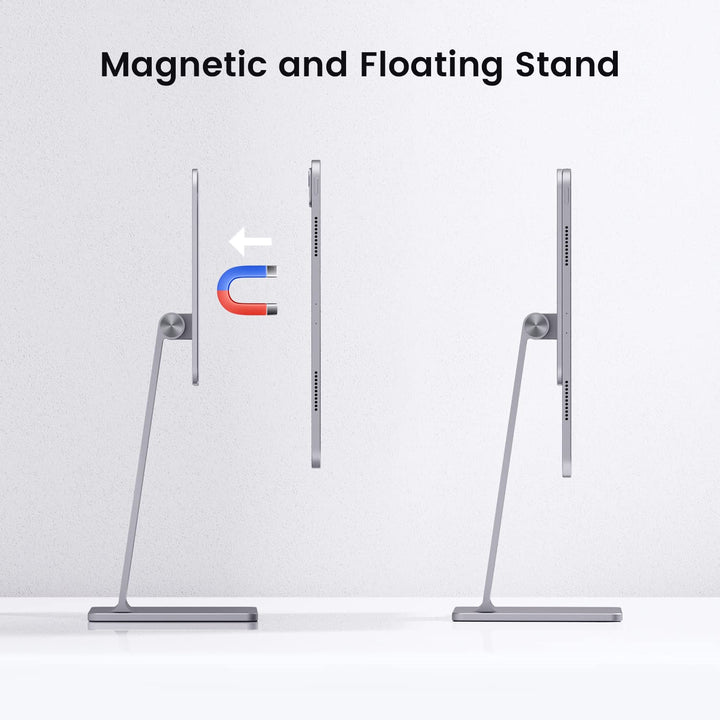 MagFree Magnetic Stand for iPad Pro Adjustable Rotatable Floating Magnetic iPad Stand Holder for Apple iPad Pro 12.9 3rd/4th/5th/6th Generation