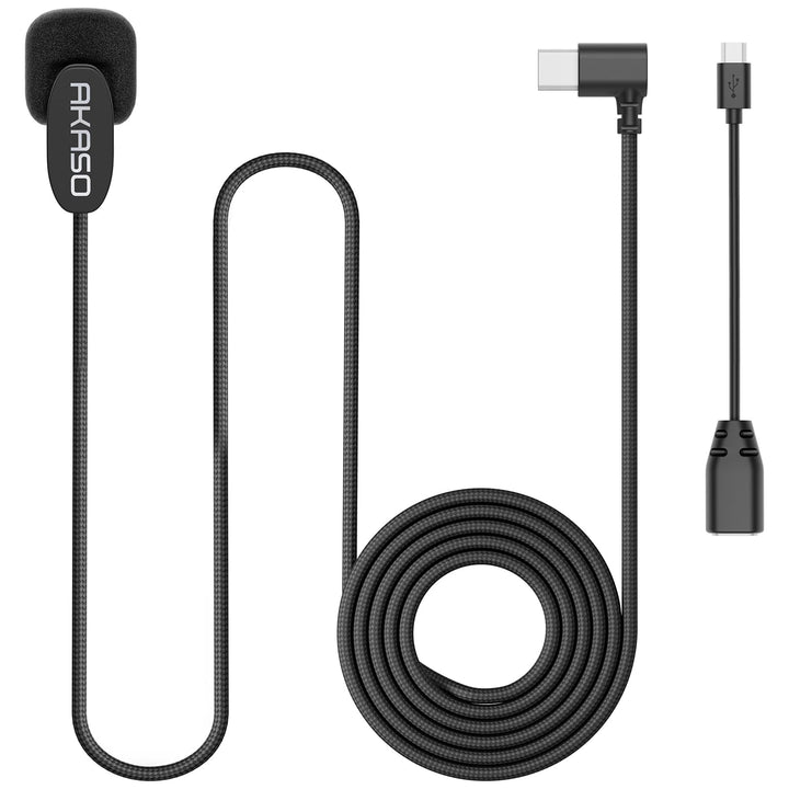 AKASO V50X External Microphone for AKASO V50X and Drago