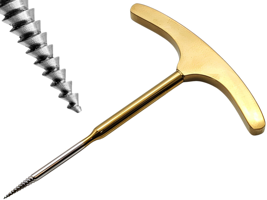 Dental Root Extraction Screw Elevator Ergonomic Handle Artman Brand