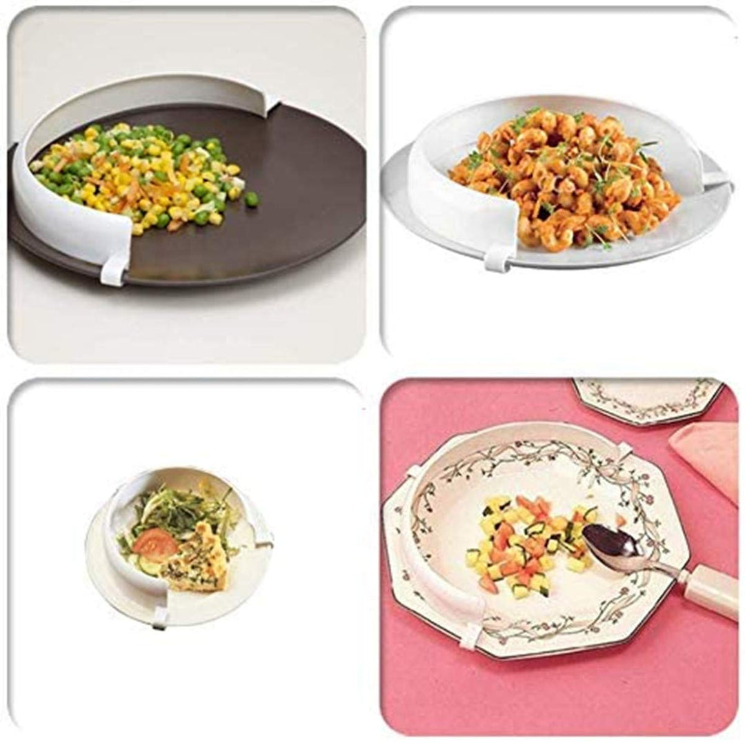 Food Plates Guard - Parkinson Patients Scooping Food Cl