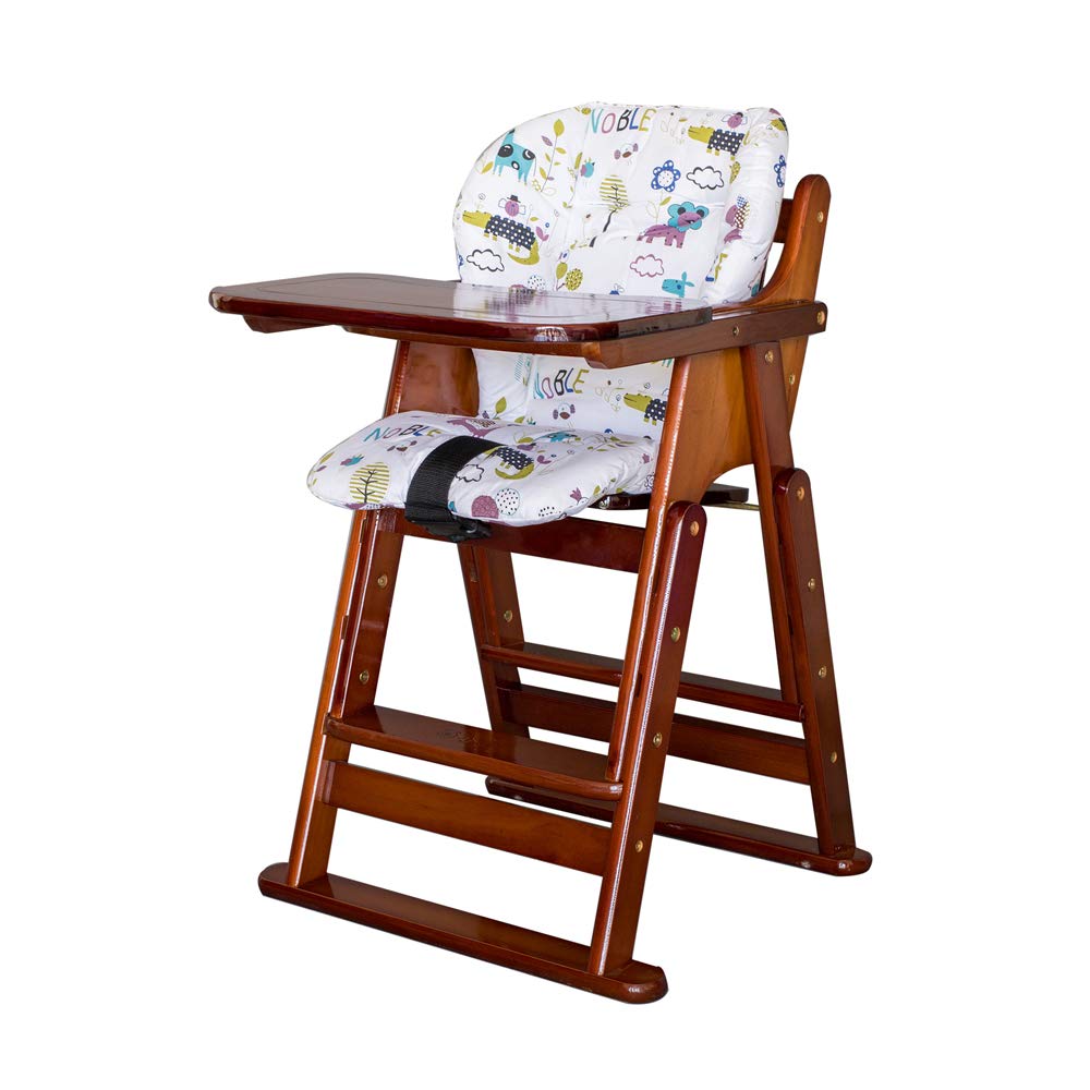 High Chair Pad,highchair seat, highchair Cushion, seat Pad,Soft and Comfortable, Light and Breathable, Cute Patterns, Make The Baby More Comfortable(Jungle Animal Pattern)