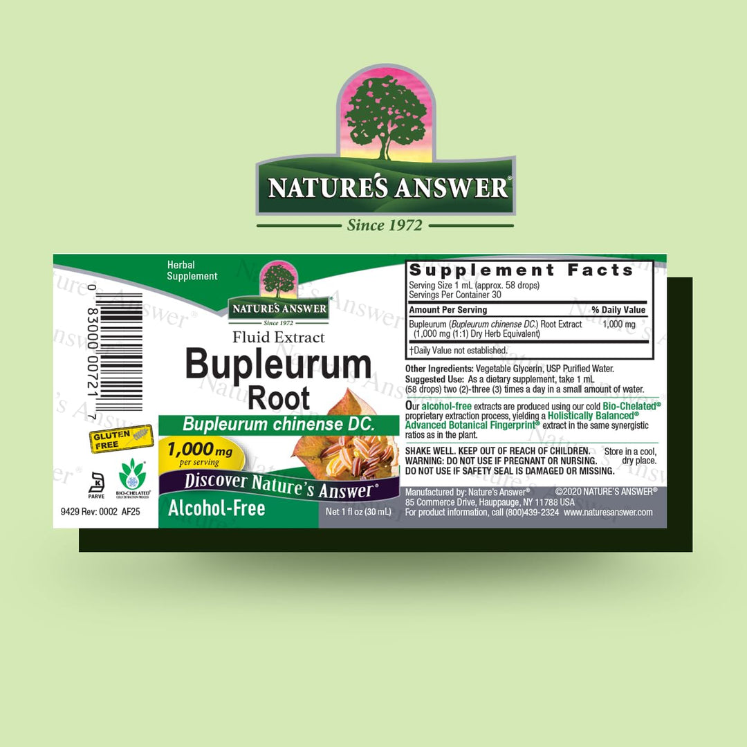 Nature’s Answer Bupleurum Root Bupleurum Chinense - Nat
