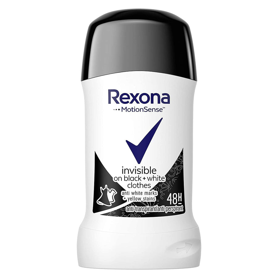 Motionsense Invisible Black + White Anti-Perspirant Roll on, 40ml