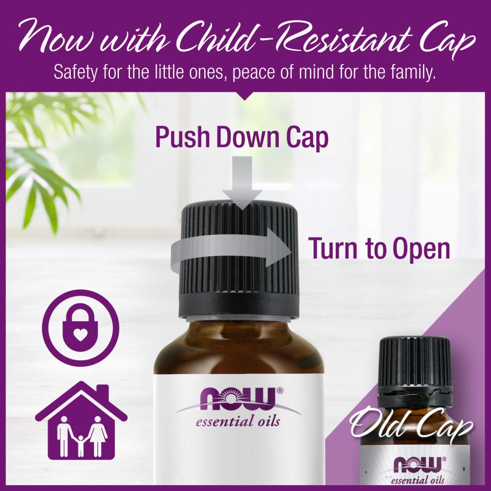 NOW Essential Oils, Peppermint Oil, Invigorating Aromat