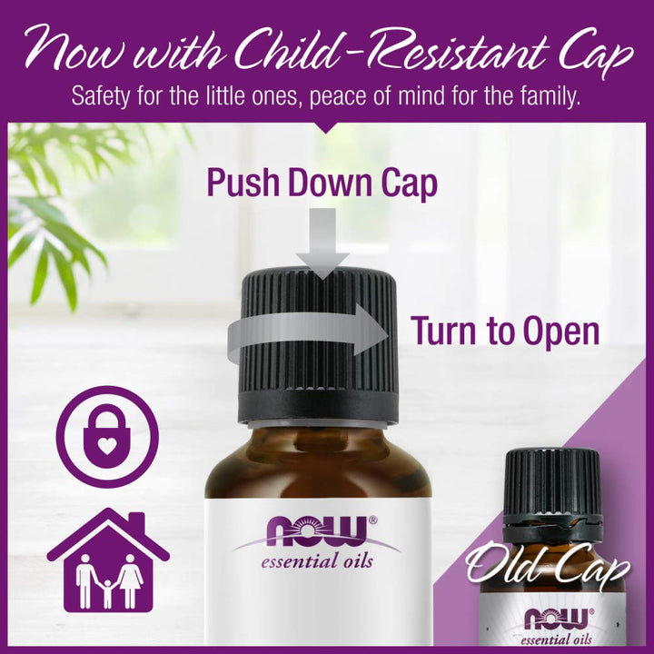 NOW Essential Oils, Peppermint Oil, Invigorating Aromat