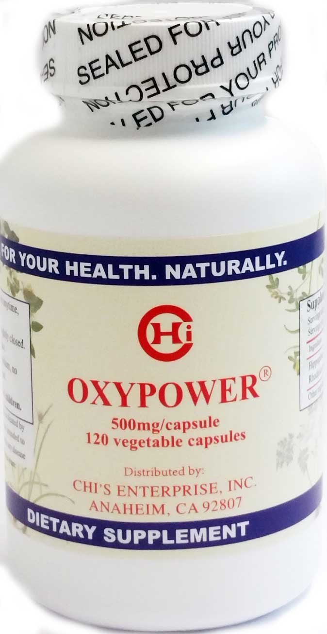OxyPower 500mg, 120 Capsules