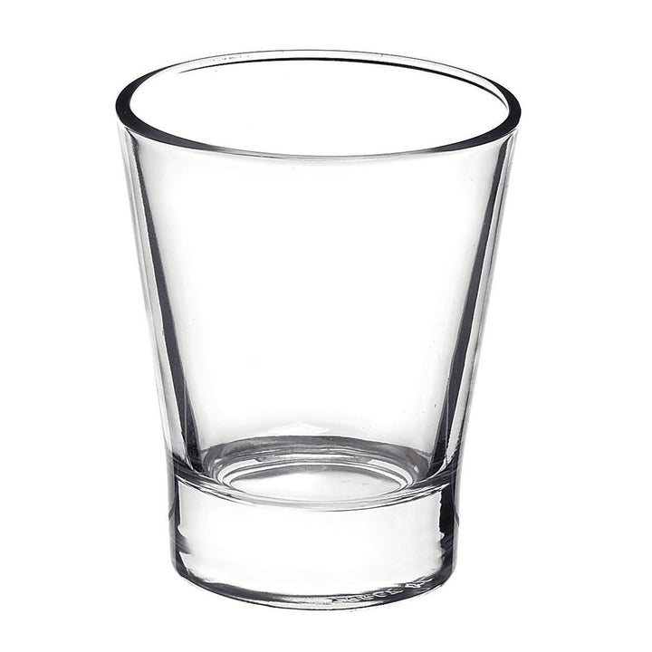Caffeino Espresso Shot Glasses, Clear, Set of 6