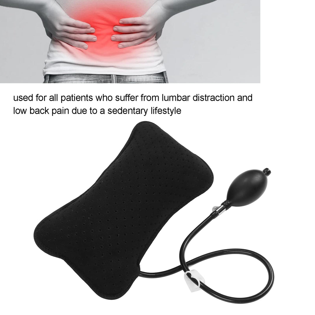 Ymiko Inflatable Lumbar Support Pillow, Breathable Port