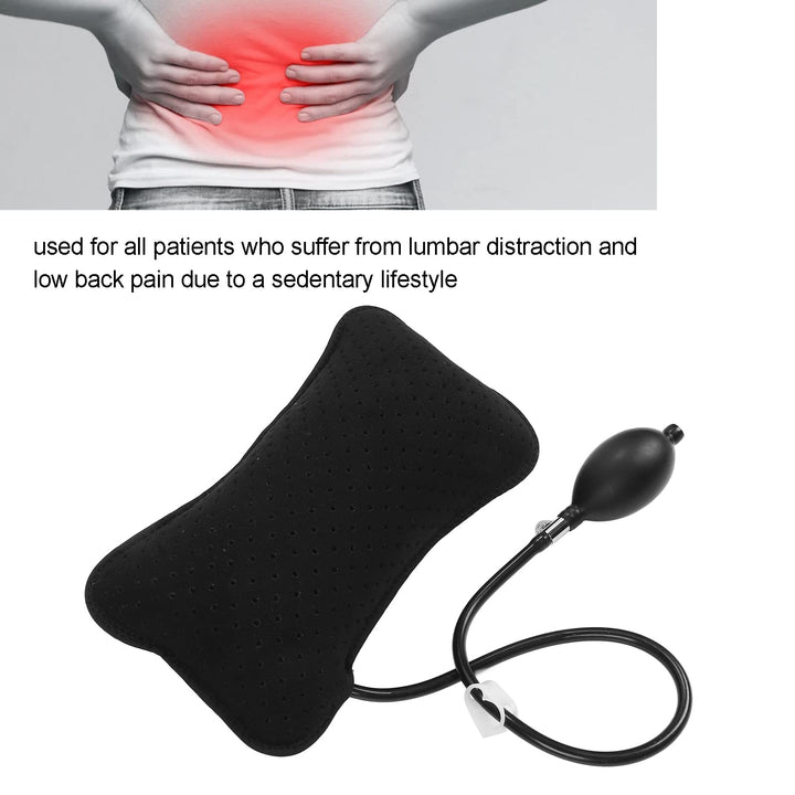 Ymiko Inflatable Lumbar Support Pillow, Breathable Port