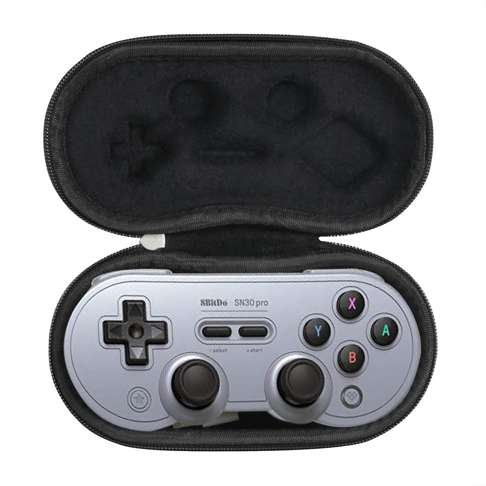 Hard Travel Case for 8Bitdo Sn30 Pro Bluetooth Gamepad (SN30 PRO)