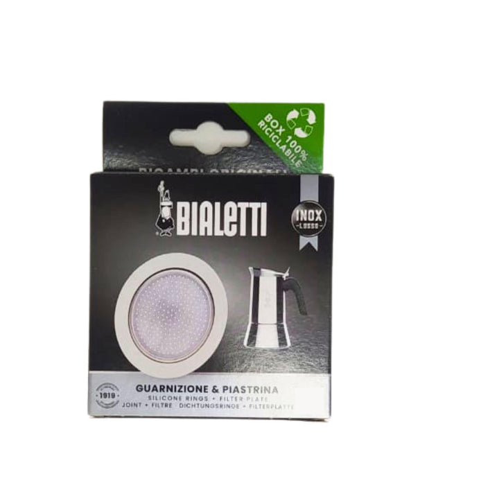 Bialetti 800413 Ricambi, Includes 1 Gasket and 1 Plate,
