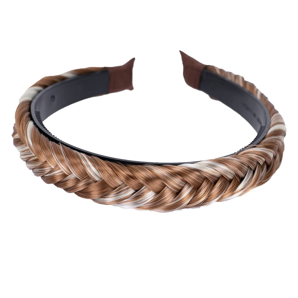 PRETTYSHOP Headband Plait Braided Hairpiece Hair Accessories Dark Blonde Mix HHR10