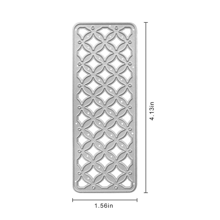 Metal Die Cuts 3 Styles of Lace Frame Embossing Stencil Cutting Dies for Card Making Scrapbooking Paper Craft Album Stamps DIY Décor
