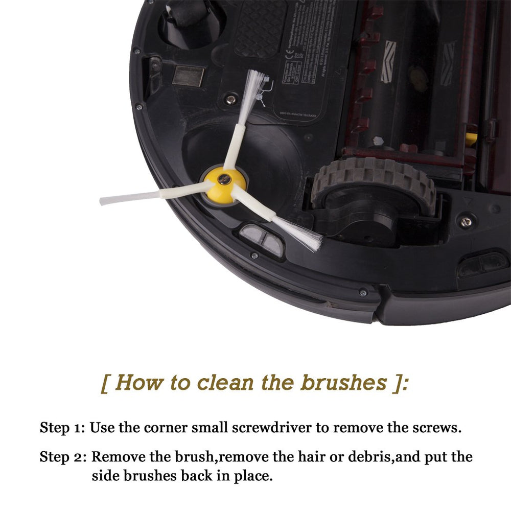Hongfa Replacement Brush Parts for i-Robot Roomba 981 9