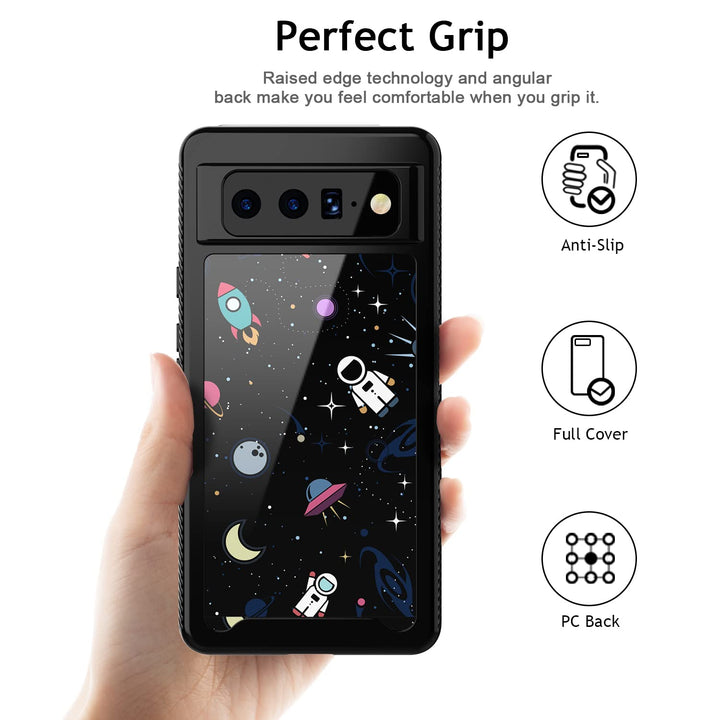 PBRO Case for Google Pixel 6 Pro Case 2021,Cute Astrona