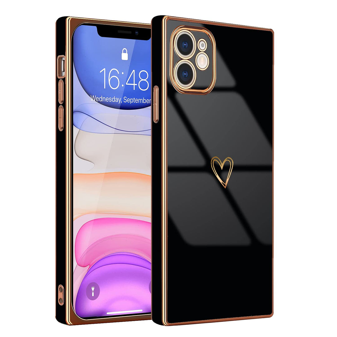 Pepmune Compatible with iPhone 11 Case Women Cute Luxur
