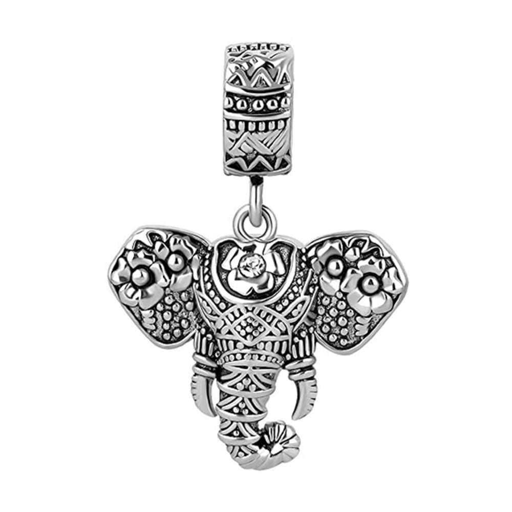 Dangle Lucky Number 1 Charm Beads Compatible With Pandora Charms Bracelets