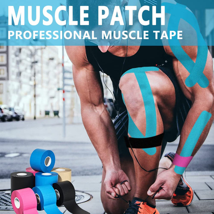 Kinesiology Tape Physio Relieve Muscle Soreness and Str