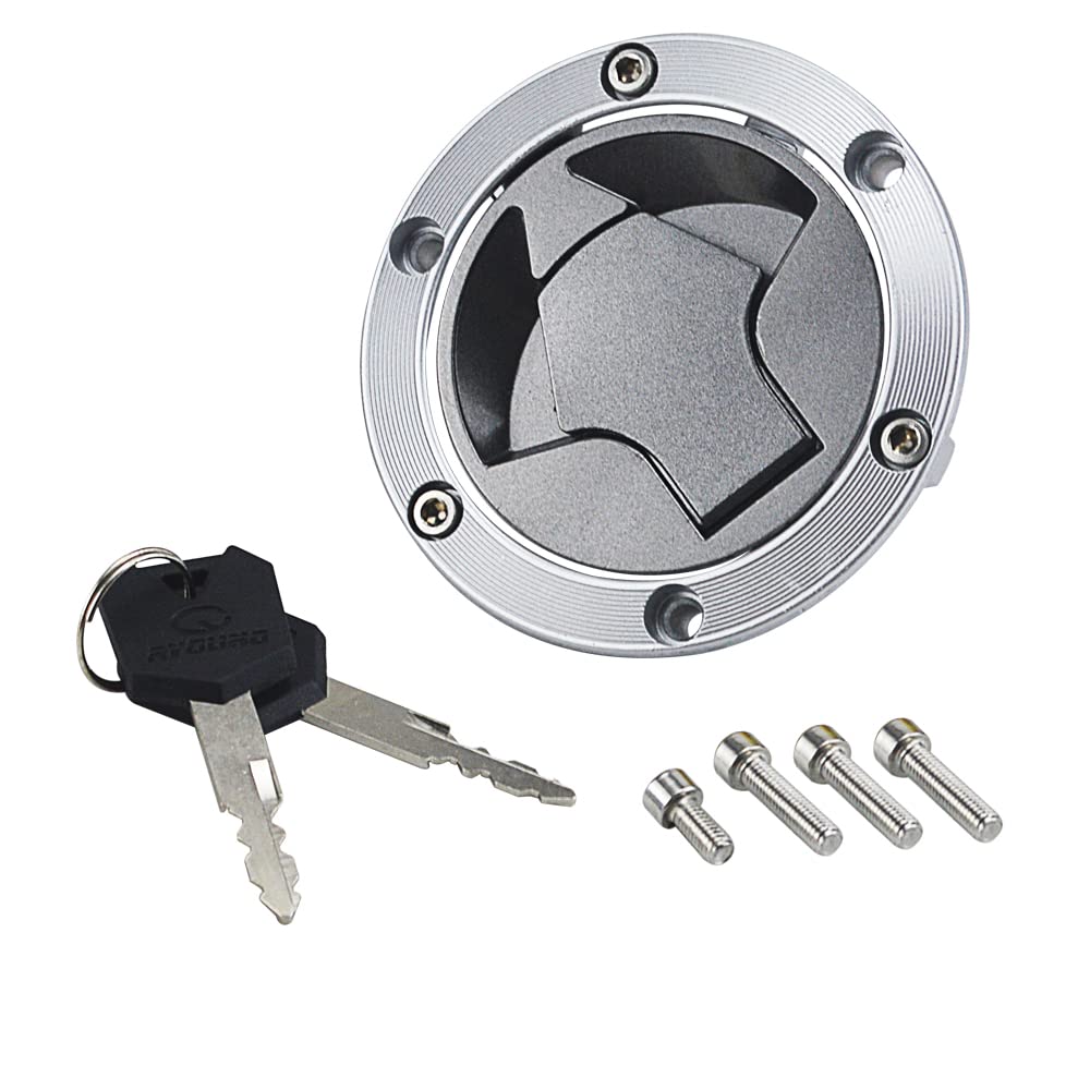 Ignition Switch Gas Cap seat Lock and Key fits for Kawasaki EX250 Ninja 250 2008-2014,EX300 Ninja 300 2013-2017,ER250 300 Z250 Z300 2013-2016,Z250SL