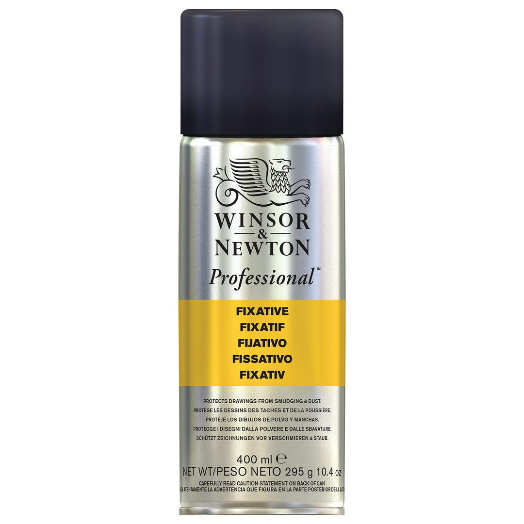 Winsor &amp; Newton Professional Artists&#39; Aerosols, Workable Fixative, Transparent, 400ml