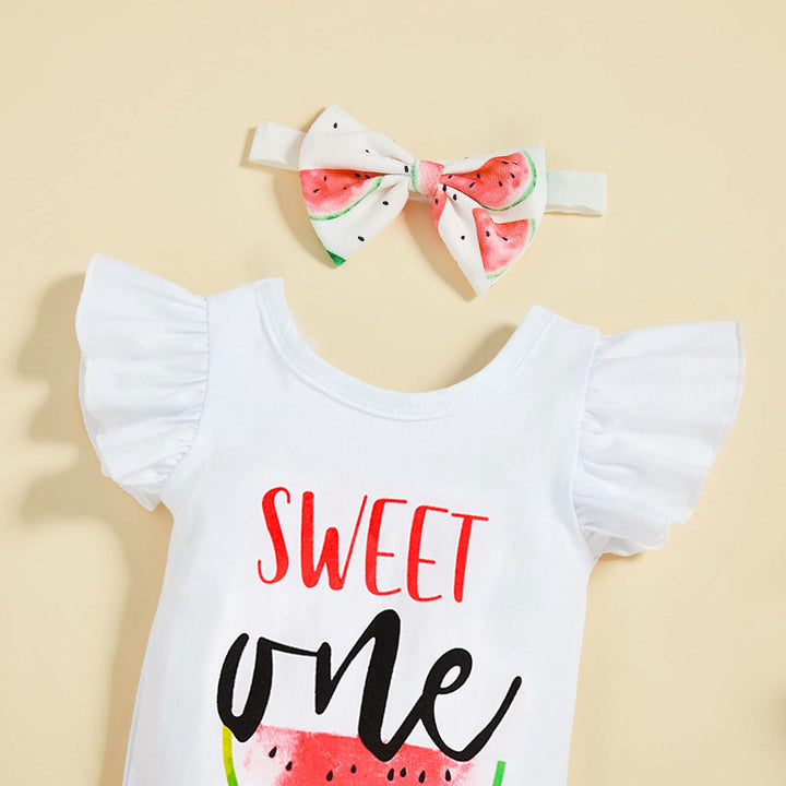 Sinhoon Baby Girl Outfits Infant Sleeveless Ruffle Romp