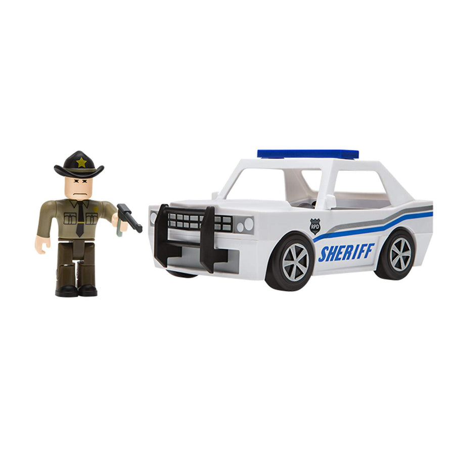 Action Collection - The Neighborhood of ia Patrol Car Vehicle [Includes Exclusive Virtual Item]