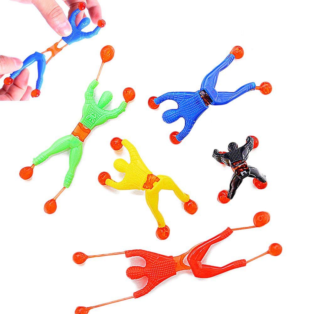 JOHOUSE Sticky Man, 24PCS Sticky Wall Climber Rolling M