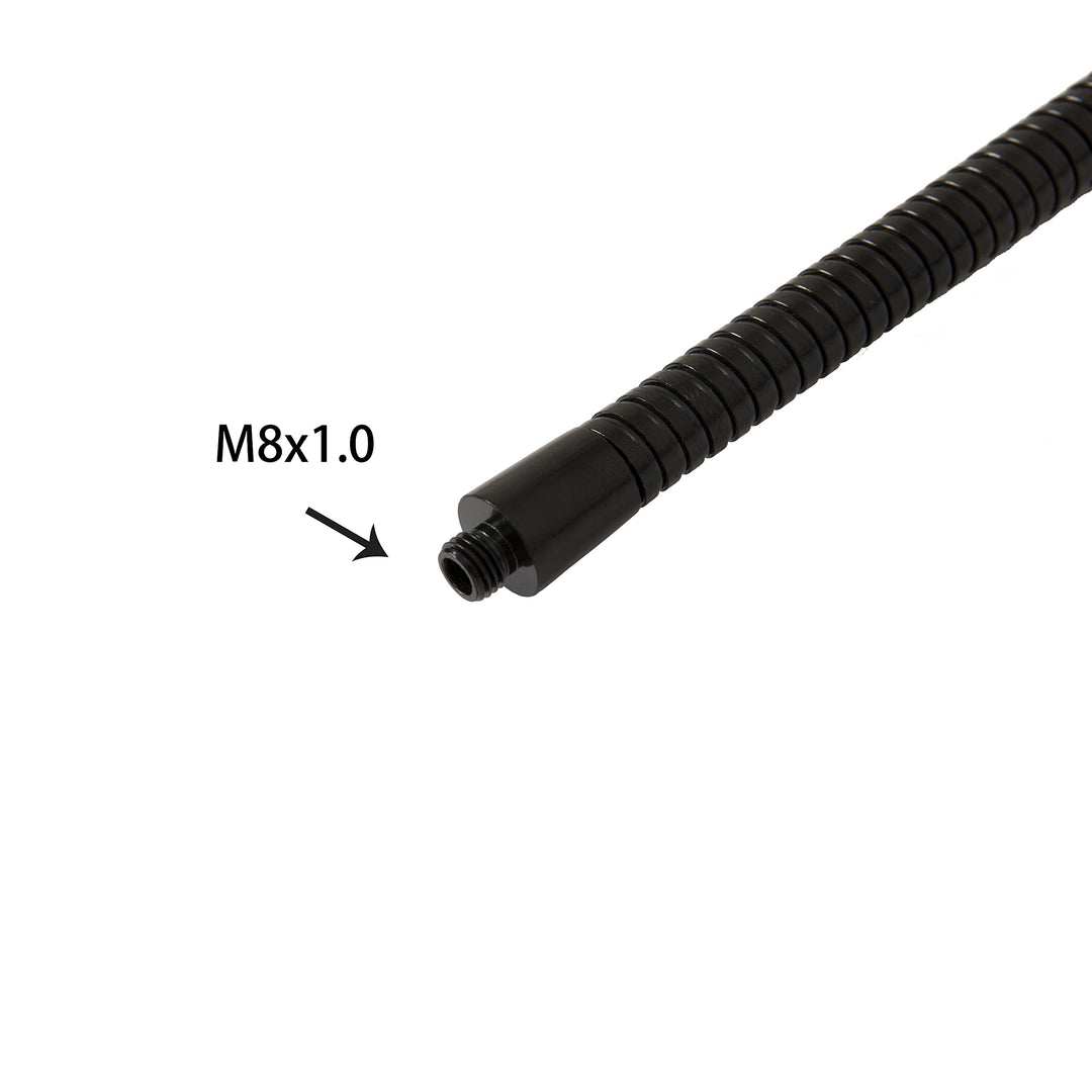 Gooseneck Microphone Arm,Flexible Gooseneck Microphone Stand12,Versatile Mounting for Most Stands Tripods Rigs Grips and Clamps ,Black