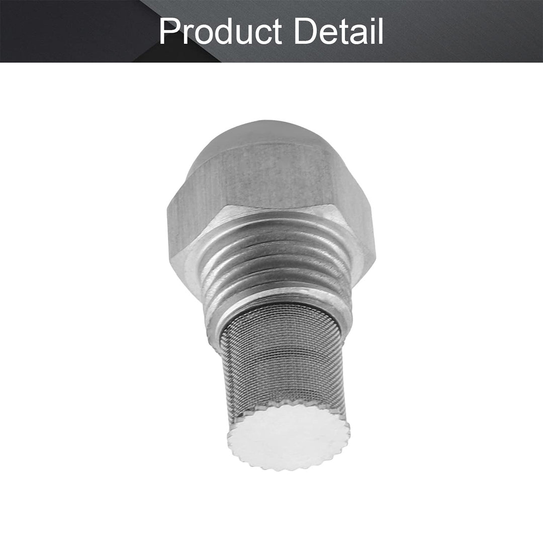 MroMax 1/4BSP 0.3mm Orifice Spray Dia 304 Stainless Ste