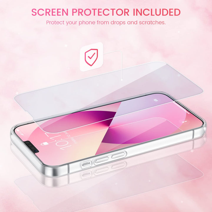 Caka Compatible for iPhone 13 Case, iPhone 14 Case with