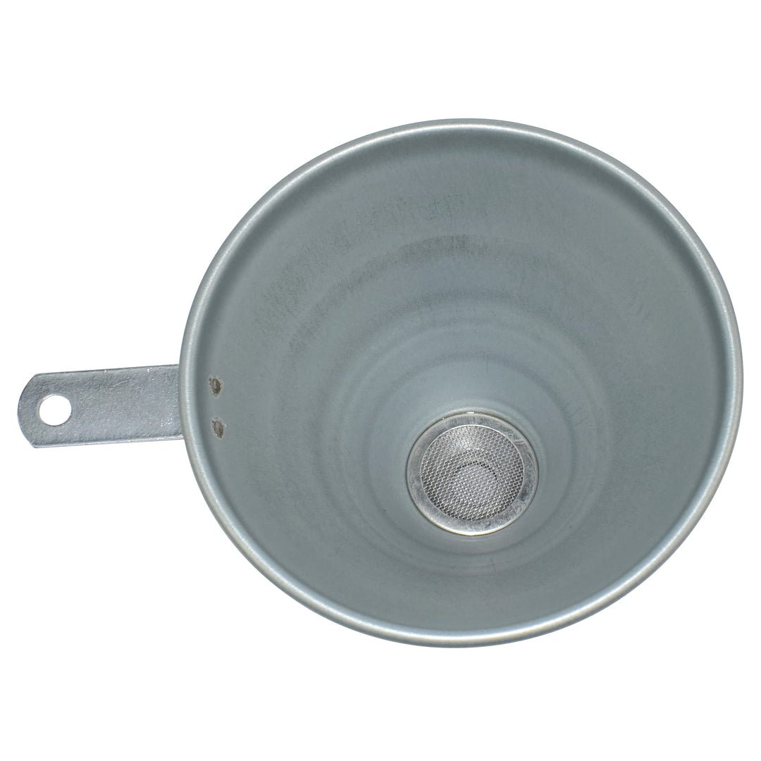 14.6 Steel Bendable Spout Funnel with Filter for All Automotive Oils, Diesel Fuel and Other Liquids, with Gloves