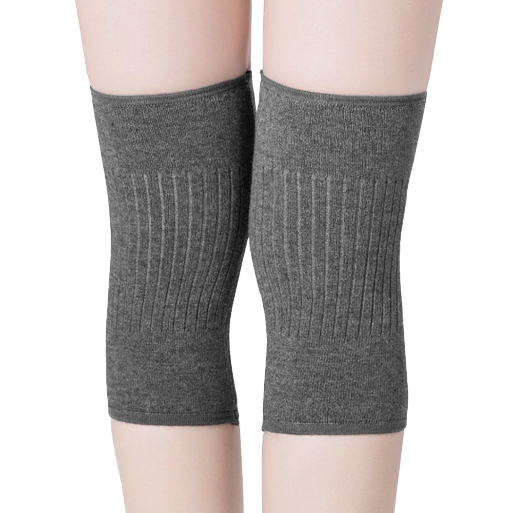 Men Women Cashmere Knee Braces Supports Leg Warmer Wint