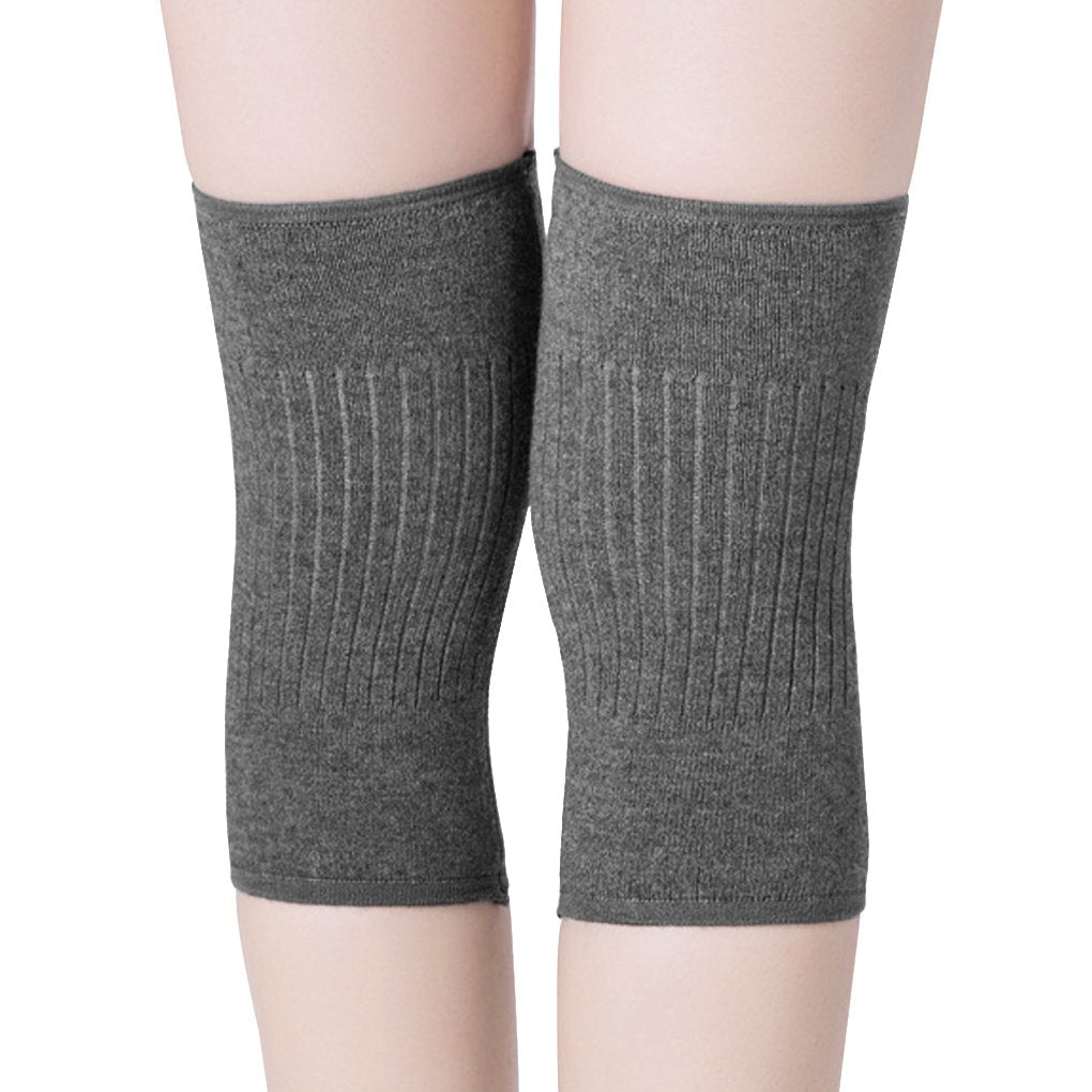 Men Women Cashmere Knee Braces Supports Leg Warmer Wint