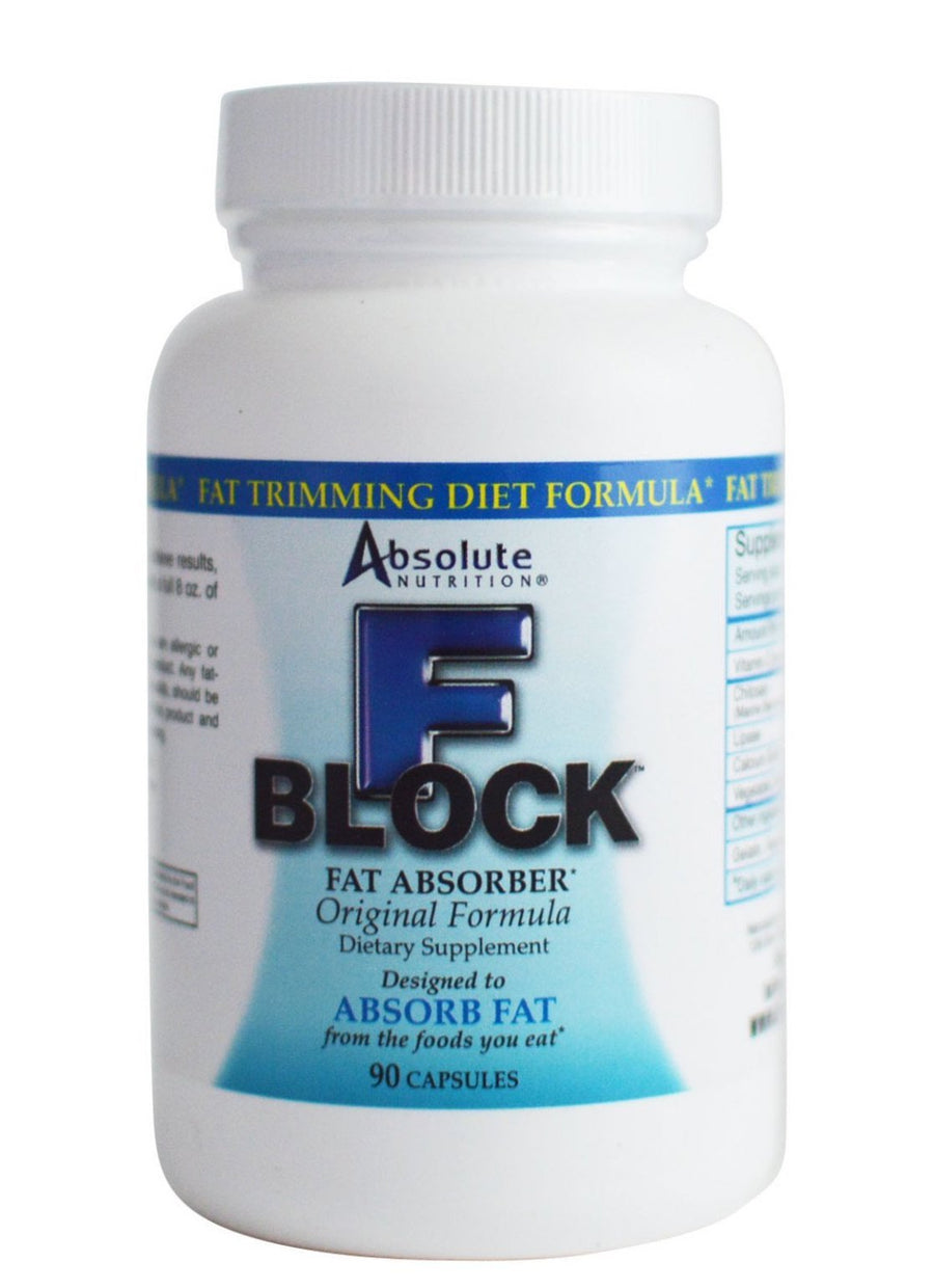 Absolute Nutrition FBlock Xtra Fat Absorber, Diet Formu