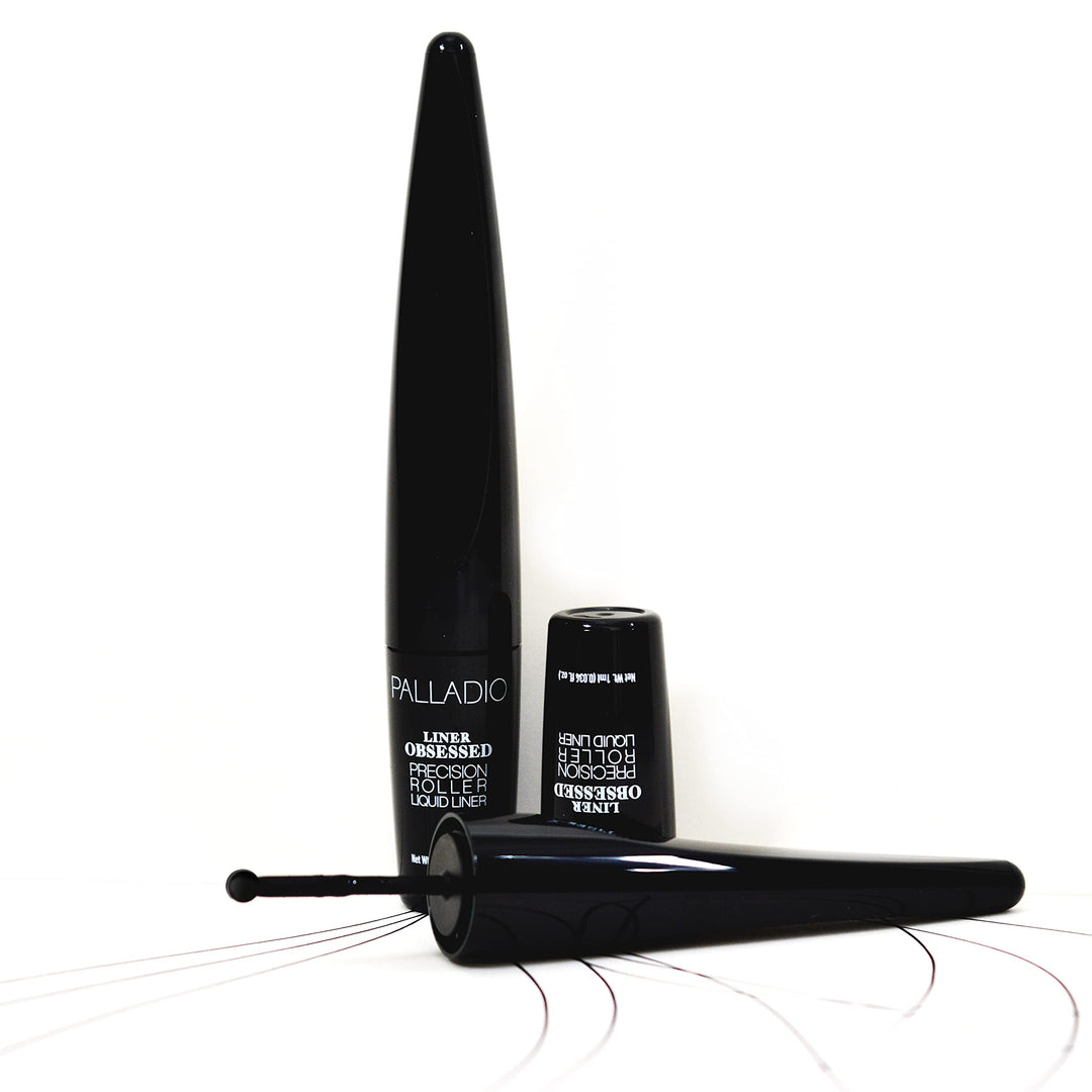 Liner Obsessed Precision Roller Liquid Eye Liner, Roll On Eyeliner, Precise and Sharp Lines, Designed to apply Perfectly Straight Lines, Matte Black Finish, Quick Drying