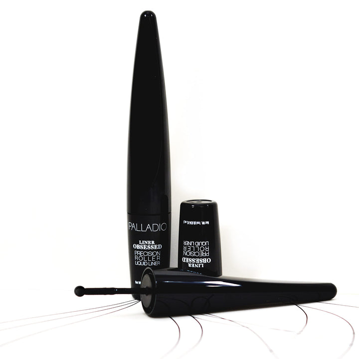 Liner Obsessed Precision Roller Liquid Eye Liner, Roll On Eyeliner, Precise and Sharp Lines, Designed to apply Perfectly Straight Lines, Matte Black Finish, Quick Drying