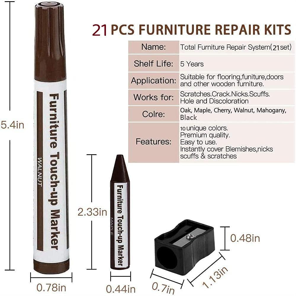 Furniture Markers Touch Up,Wood Filler Floor Scratch Re