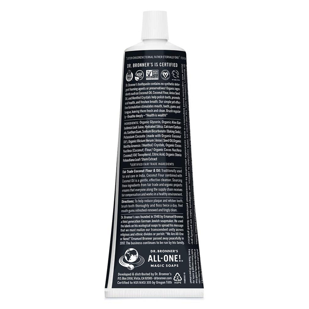 Dr. Bronner's Magic Soaps Toothpaste (Anise)