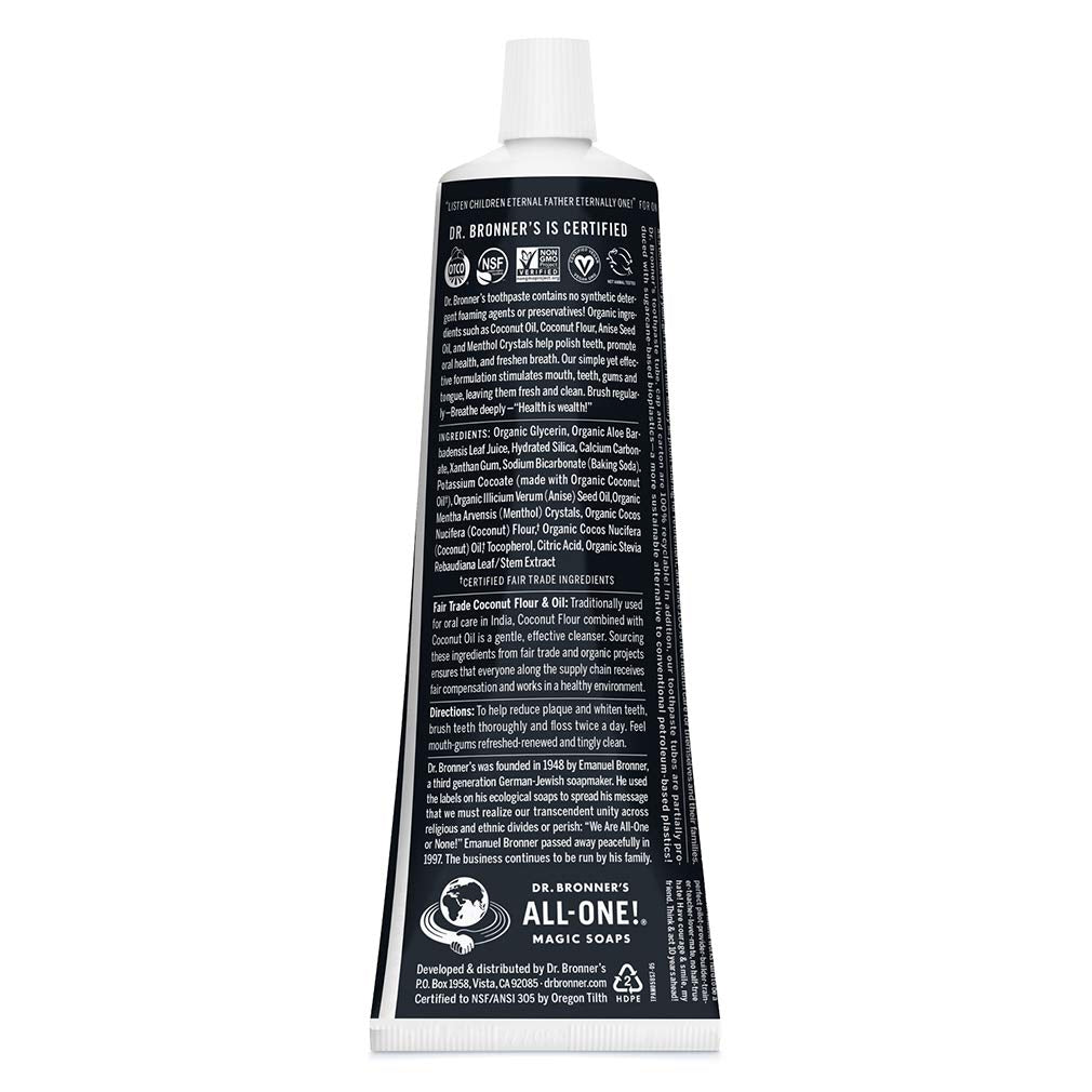 Dr. Bronner&#39;s Magic Soaps Toothpaste (Anise)