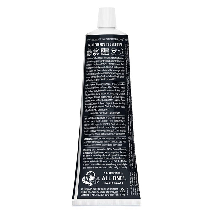Dr. Bronner&#39;s Magic Soaps Toothpaste (Anise)
