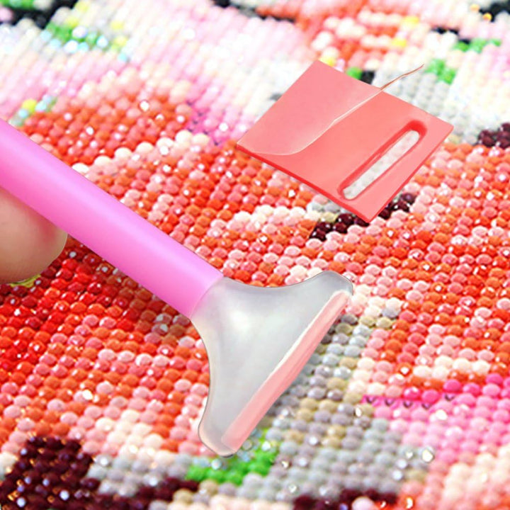 60 Pcs 5D Diamond Painting Glue Clay, Environmental DIY Painting Glue Clay Diamond Painting Glue Clay Wax Embroidery Cross-Stitch Painting Set Tool for Diamond Painting (2x2cm)