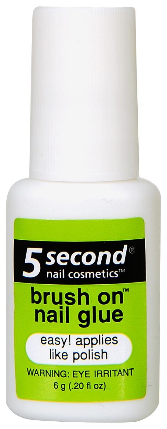 Brush On Nail Glue 0.2 oz (Pack of 3)