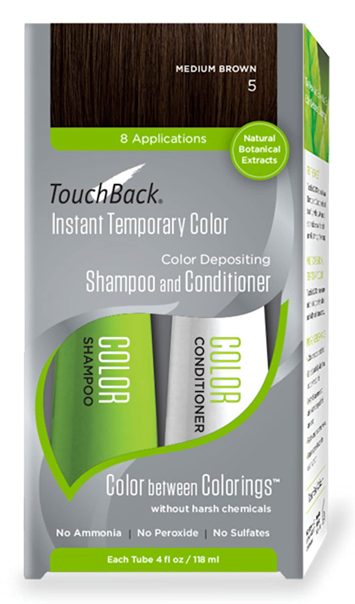 ColorMetrics Touch Back Shampoo &amp; Conditioner Set, Medium Brown